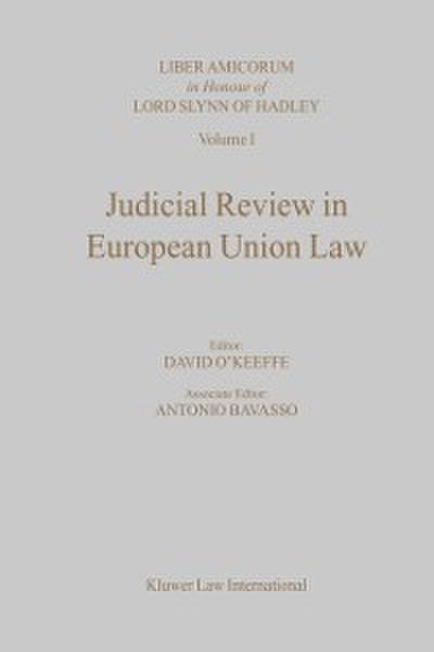 Judicial Review in European Union Law