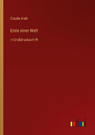 Ende einer Welt