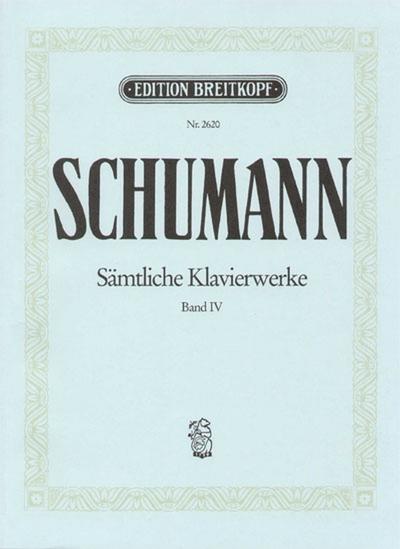 Sämtliche Klavierwerke, Bd.4: op.20-23, 26, 28, 32