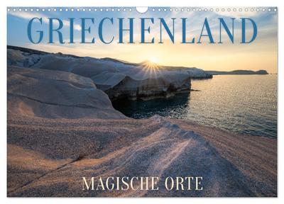 Griechenland - Magische Orte (Wandkalender 2026 DIN A3 quer), CALVENDO Monatskalender