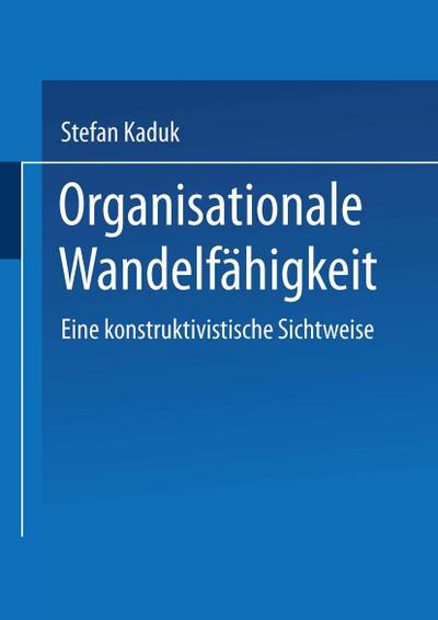 Organisationale Wandelfähigkeit