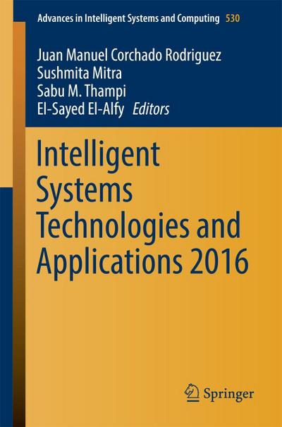 Intelligent Systems Technologies and Applications 2016