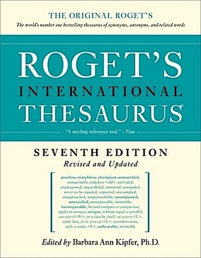 Roget’s International Thesaurus