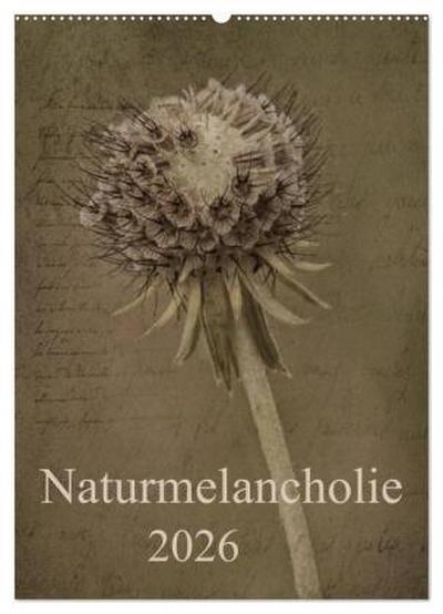 Naturmelancholie 2026 (Wandkalender 2026 DIN A2 hoch), CALVENDO Monatskalender
