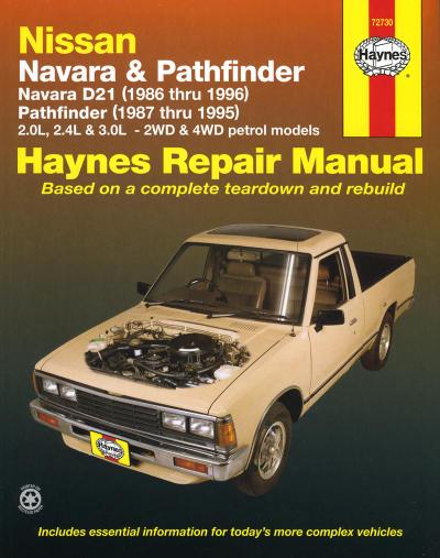 Nissan Navara (86-96) Nissan Pathfinder (87-95) Haynes Repai