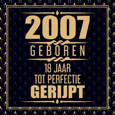 2007 Geboren 18 Jaar Tot Perfectie Gerijpt