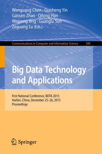 Big Data Technology and Applications