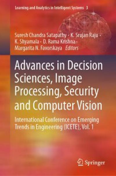 Advances in Decision Sciences, Image Processing, Security and Computer Vision