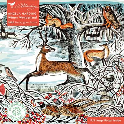 Adult Sustainable Jigsaw Puzzle: Angela Harding: Winter Wonderland
