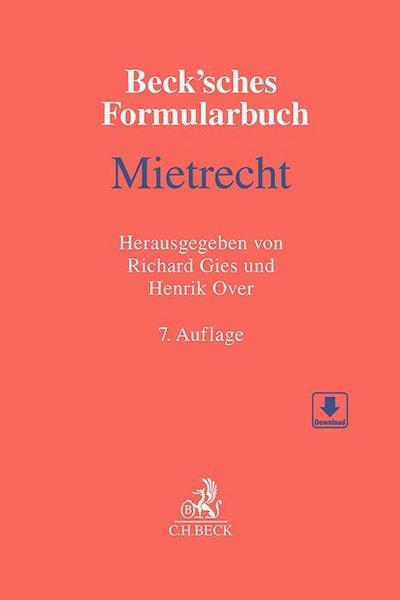 Beck’sches Formularbuch Mietrecht
