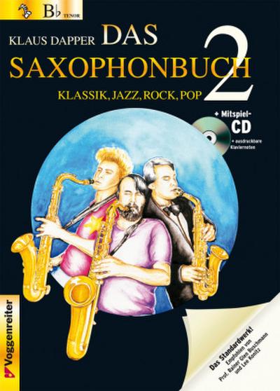 Das Saxophonbuch 2 (Version Bb), m. 1 Audio-CD