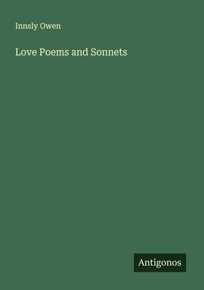 Love Poems and Sonnets