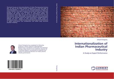 Internationalization of Indian Pharmaceutical Industry