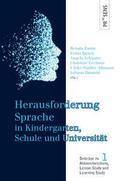 Herausforderung Sprache in Kindergarten, Schule und Universität