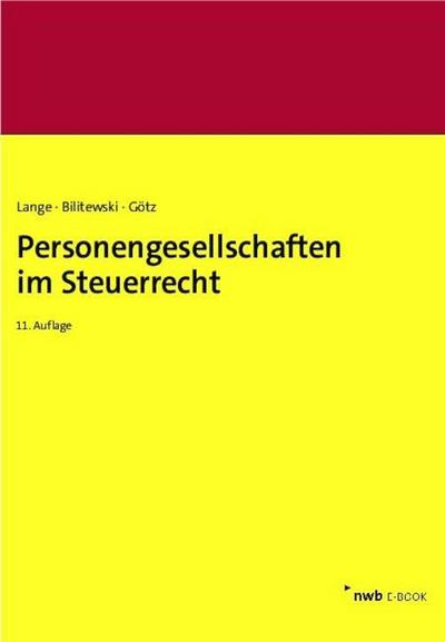 Personengesellschaften im Steuerrecht