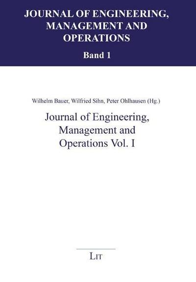 Journal of Engineering, Management and Operations Vol. I