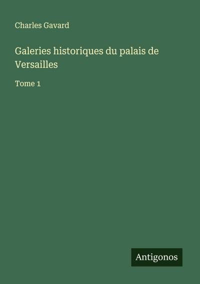 Galeries historiques du palais de Versailles