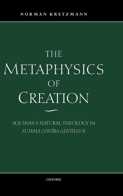 The Metaphysics of Creation