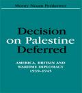 Decision on Palestine Deferred