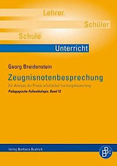 Zeugnisnotenbesprechung