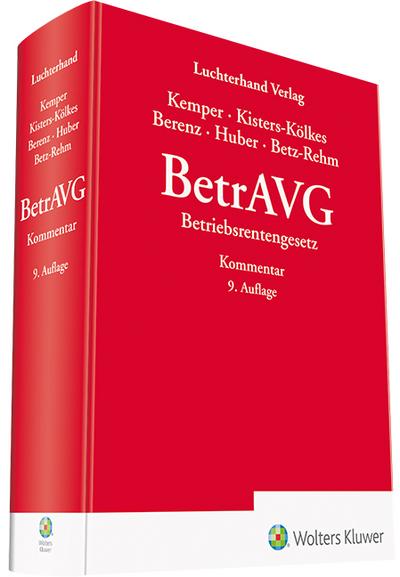 BetrAVG - Kommentar: Betriebsrentengesetz