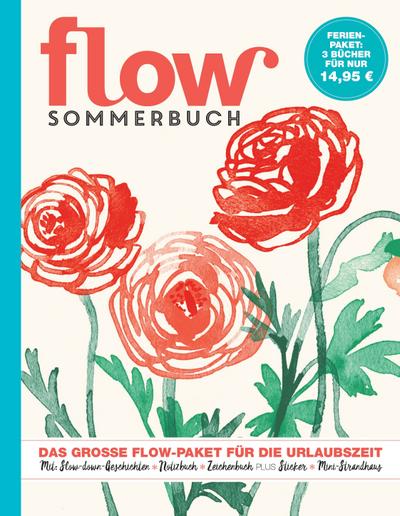 Flow Ferienbuch 2020, 3 Bände