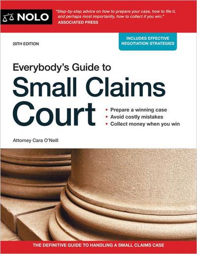 Everybody’s Guide to Small Claims Court