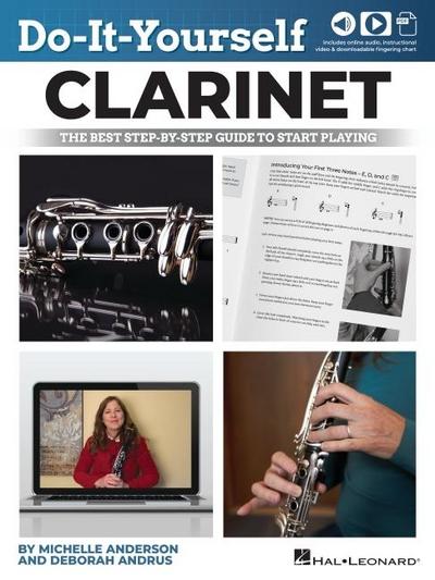 Do-It-Yourself Clarinet: The Best Step-By-Step Guide to Start Playing - Book with Online Audio and Instructional Videos