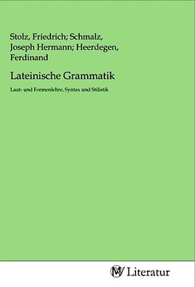 Lateinische Grammatik