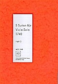 5 Suiten von 1740 Band 2 (Nr.4-5) für Viola