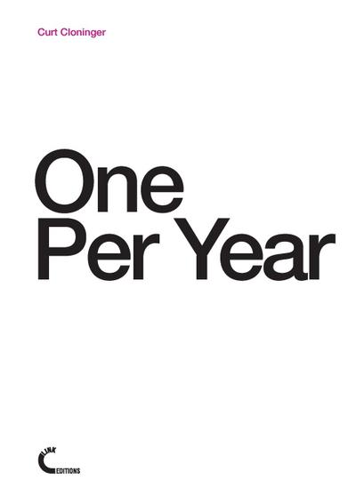One Per Year