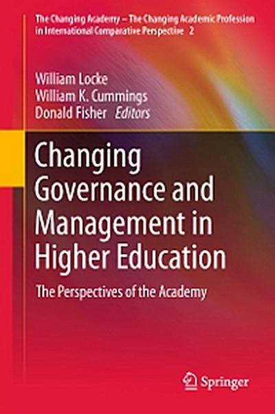 Changing Governance and Management in Higher Education