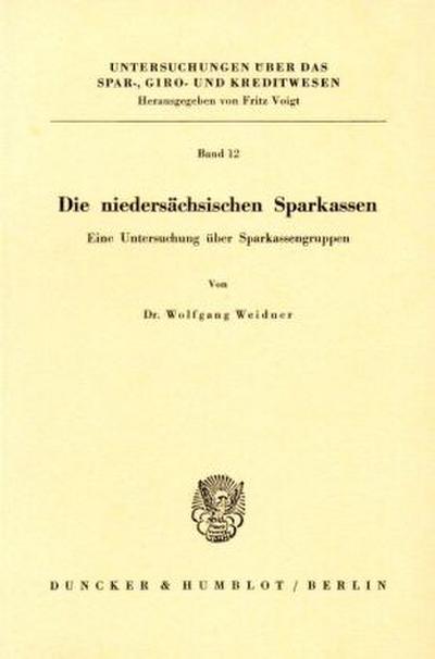 Die niedersächsischen Sparkassen.