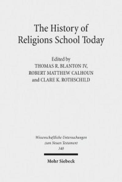 The History of Religions School Today