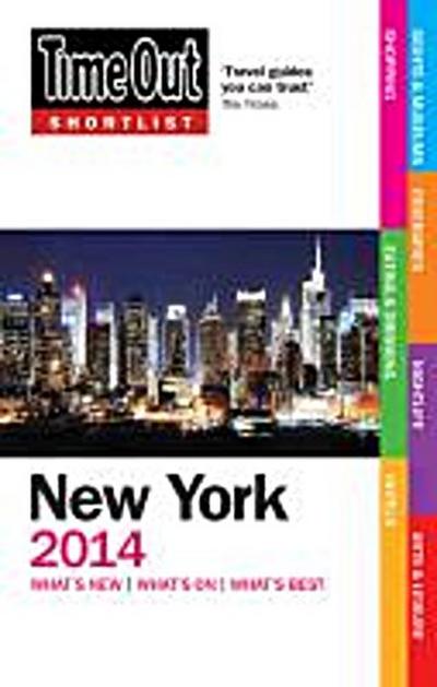 Time Out Shortlist New York 2014 (Time Out Guides)