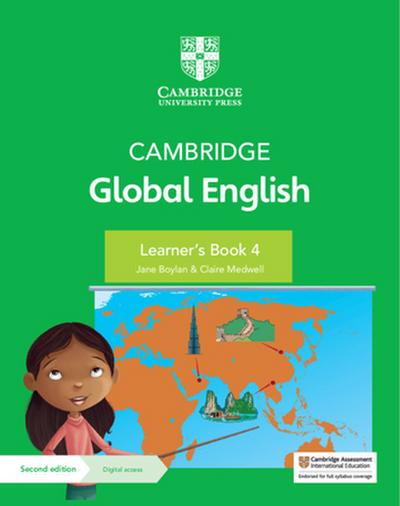 Cambridge Global English Learner’s Book 4 with Digital Access (1 Year)