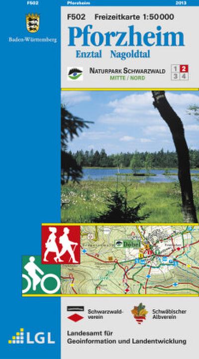 Freizeitkarte Pforzheim  1 : 50 000