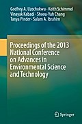 Proceedings of the 2013 National Conference on Advances in Environmental Science and Technology