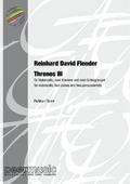 Threnos 3für Violoncello, 2 Klaviere und 2 Schlagzeuger