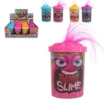 Display, 12 Stk, Hairy Slime Monsters, 8 cm