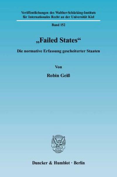 »Failed States«.