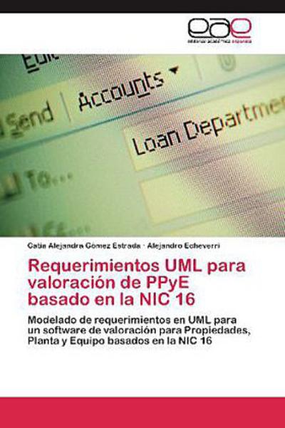 Requerimientos UML para valoración de PPyE basado en la NIC 16