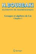 Groupes et algèbres de Lie