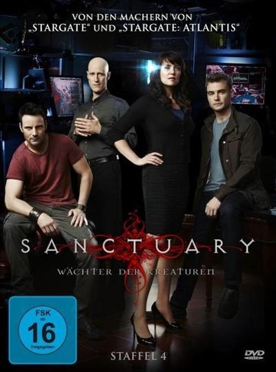 Sanctuary - Wächter der Kreaturen, 4 DVDs