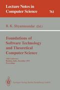 Foundations of Software Technology and Theoretical