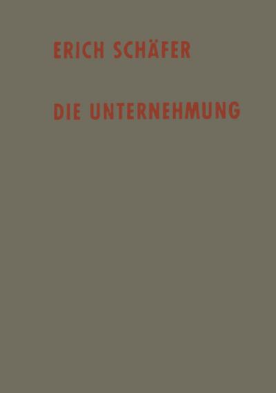 Die Unternehmung