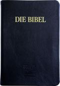 Schlachter 2000 Bibel - Großdruckausgabe (Softcover, schwarz, Goldschnitt)