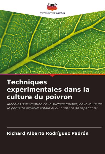 Techniques expérimentales dans la culture du poivron