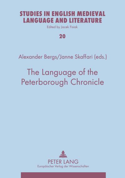 The Language of the Peterborough Chronicle