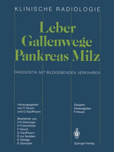 Leber, Gallenwege Pankreas, Milz